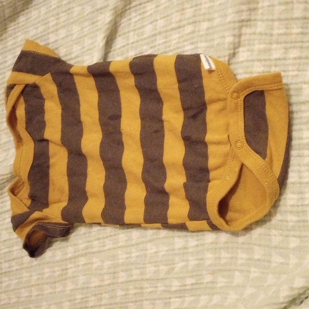 Striped onesie